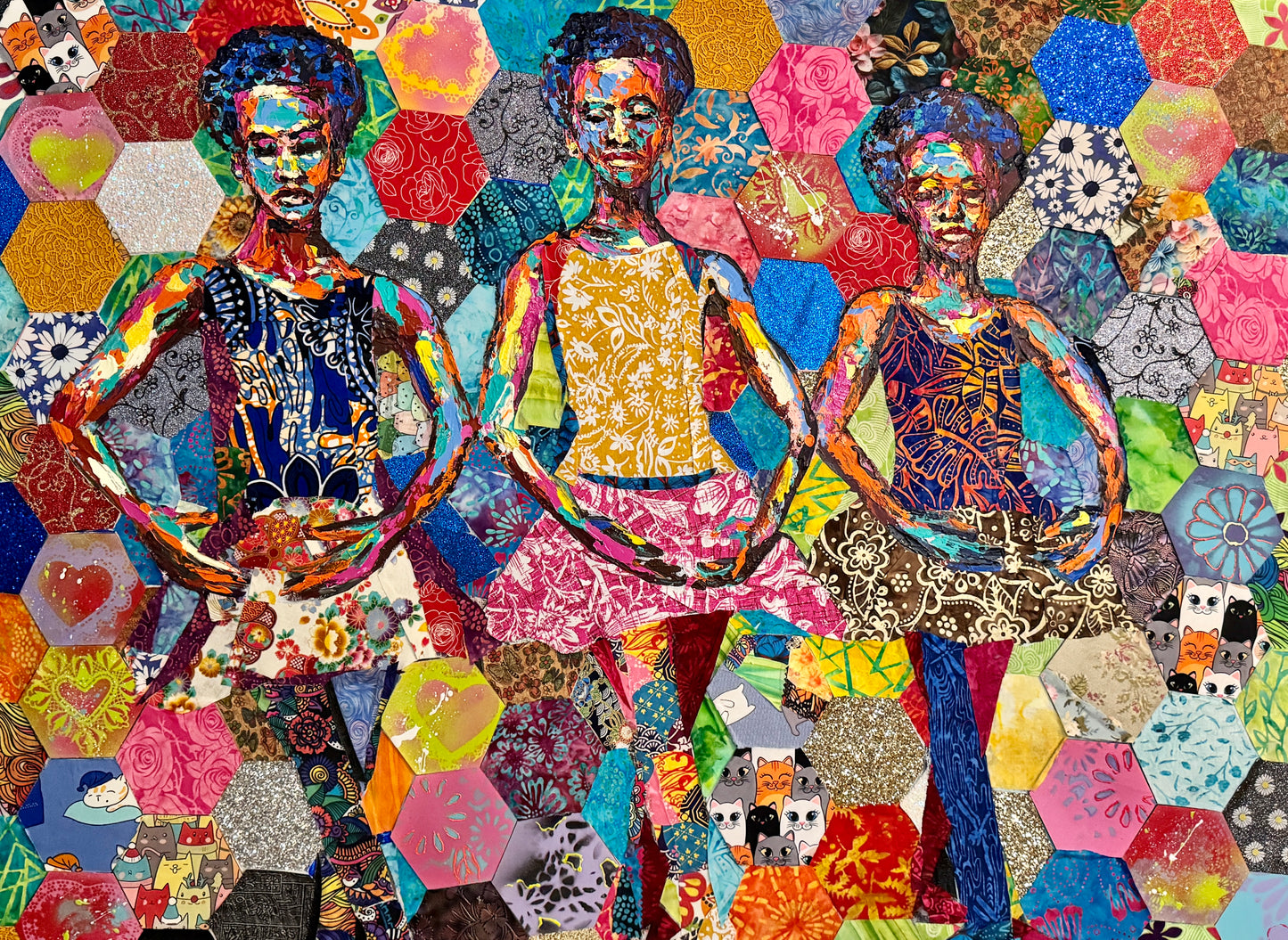 Three African Ballerinas