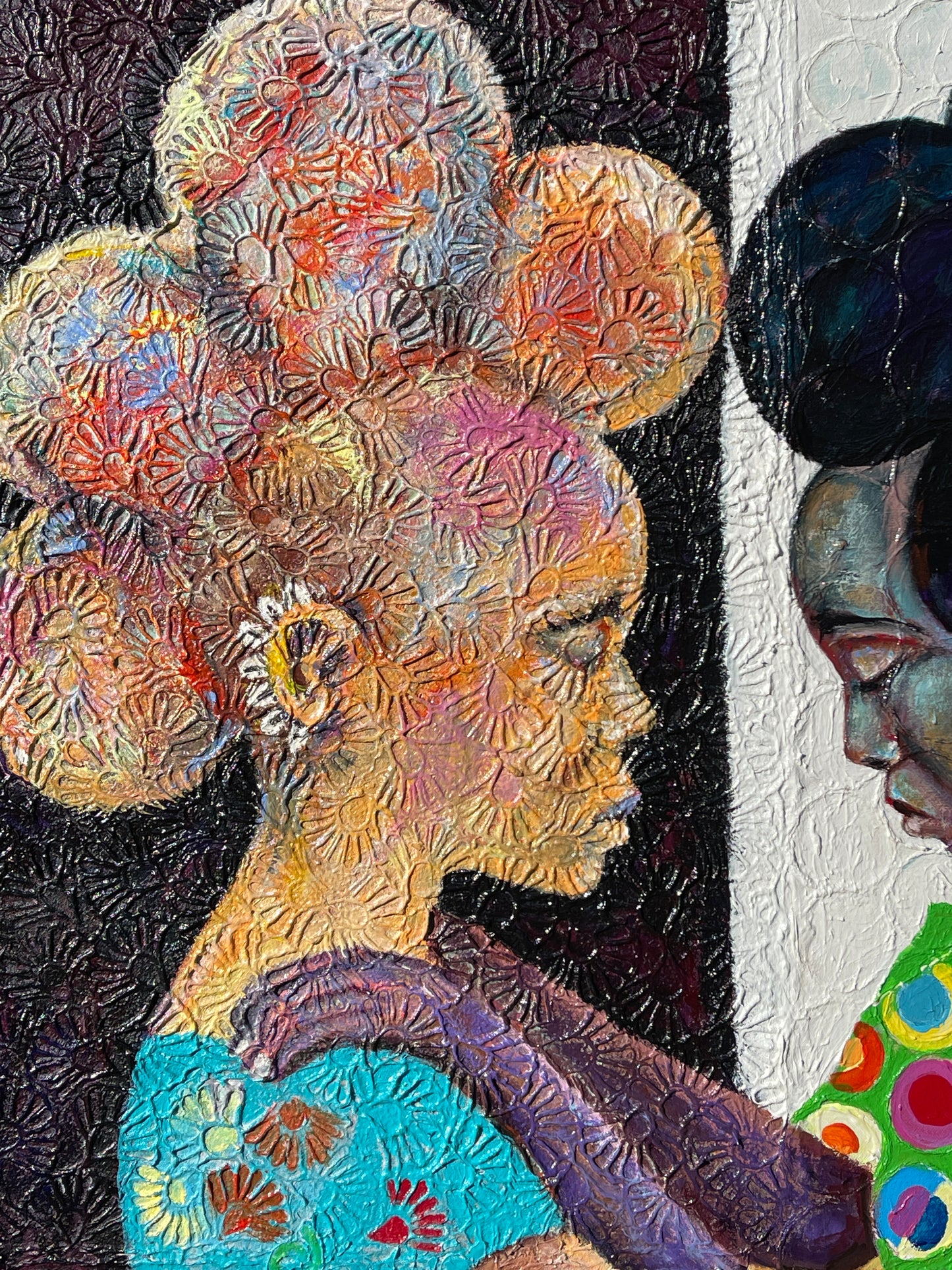 “We,She,Her”, 16x16, Giclee print on canvas Limited Edition of 50